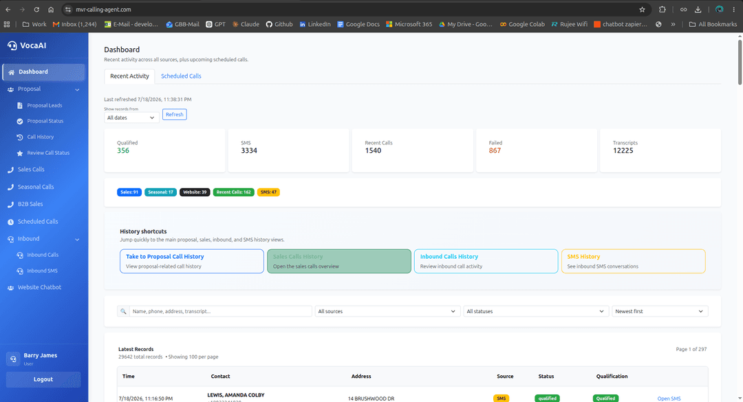 How I Built an AI Calling Agent That Qualified 356 Leads